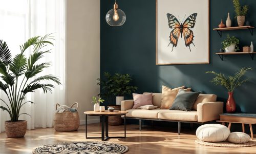 stylish-modern-living-room-with-butterfly-art-cozy-decor